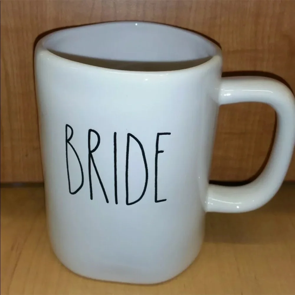 NWOT Rae Dunn BRIDE BRIDE SET Coffee Tea Mugs LGBT